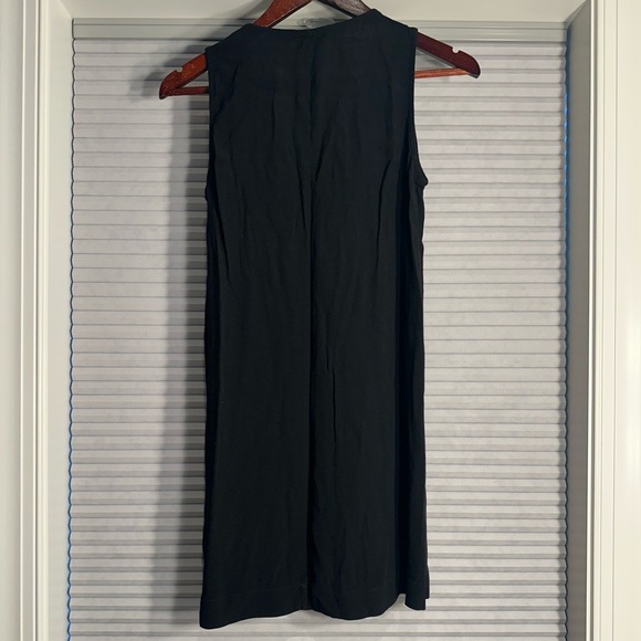 Madewell Heather button-front dress in black - Picture 4 of 6